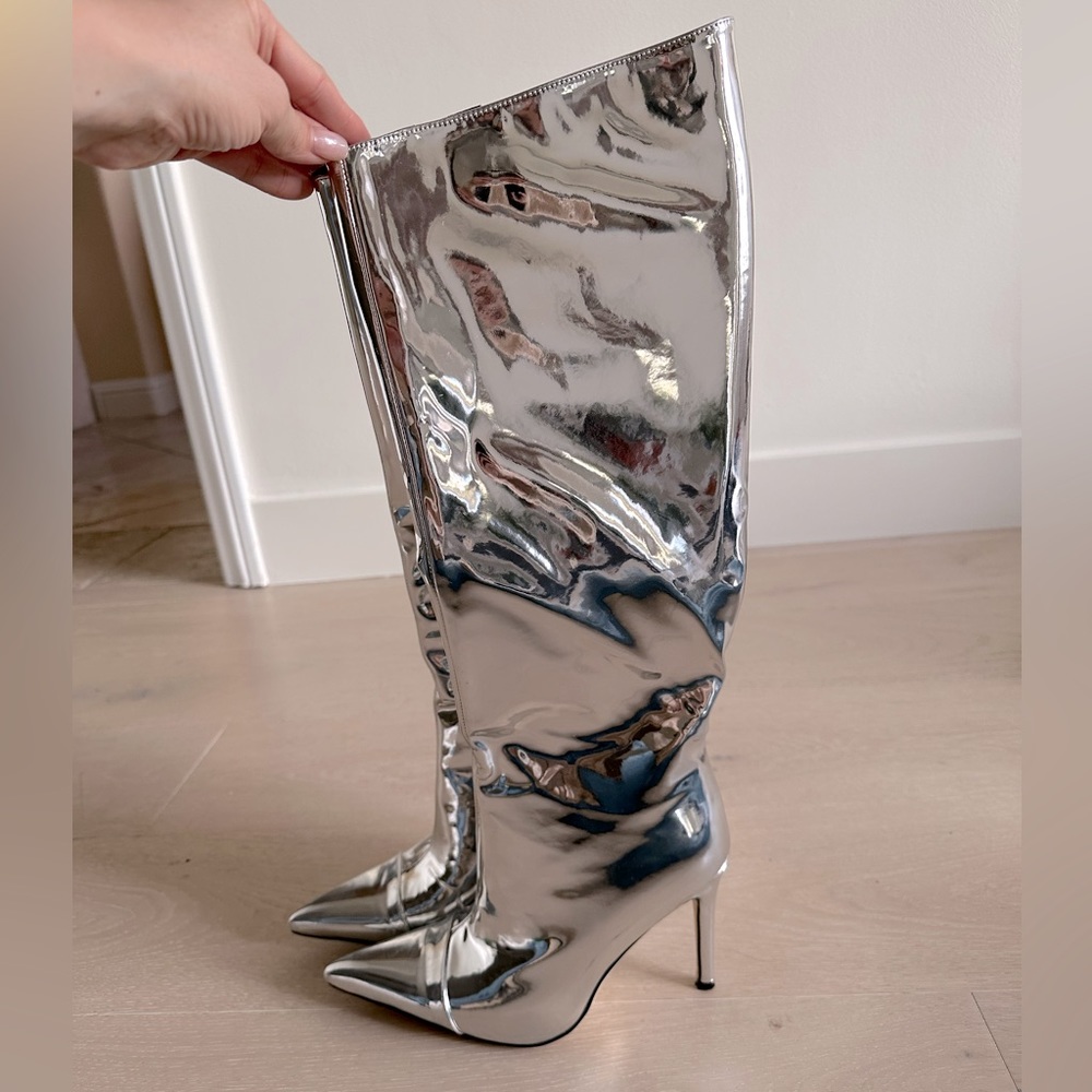 Silver Boots - image 2